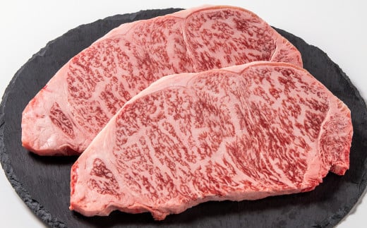 【2月発送】宮崎牛ロースステーキ2枚 計500g 牛肉 ステーキ 高級部位 ブランド牛 ミヤチク 内閣総理大臣賞4連覇＜1.8-21＞● 2枚　合計500g