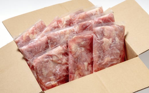 【12月以降発送】宮崎県産若鶏 鶏肉 もも肉 カット 3.4㎏ (340g×10)小分け 真空パック＜1.3-12＞鶏 もも身 鶏モモ肉 国産 11月以降の発送　3.4kg