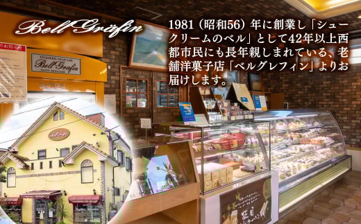 シュートリュフ・キャラメルシュートリュフ　10個セット 老舗洋菓子店「ベルグレフィン」<1-5>菓子 洋菓子 おやつ ギフト 食べ比べ 宮崎県西都市