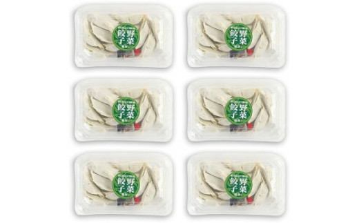 慶みん 野菜餃子(タレ付き) 合計60個 (10個入×6パック) 合計