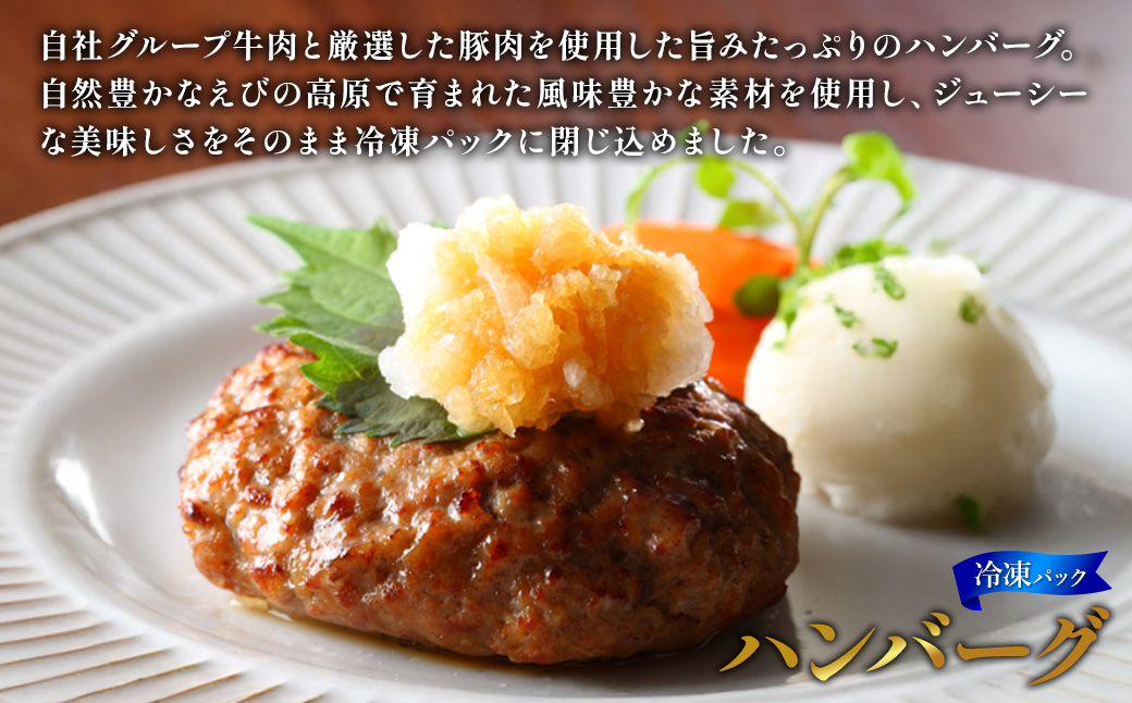 ハンバーグ セット 冷凍(130g × 10パック 計 1,300g)ギフト レン