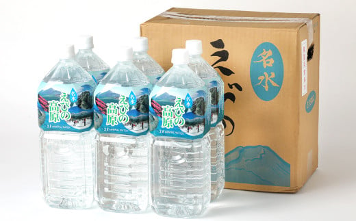 シリカ水 名水 えびの高原 備蓄水(防災 災害 等) 2L 合計12本 