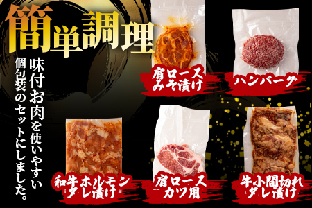 ＜簡単お肉おかず小分けバラエティーセット（牛・豚） 総量約3.8kg＞《国産》 BBQ特集 【MI272-hr】【肉の豊楽】