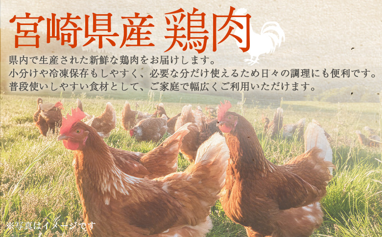 ＜宮崎県産 豚肉鶏肉よくばりセット 合計4.5kg＞ 4種セット 小分けパック 真空パック ロース スライス  精肉 県産 国産 炒め物 煮物【MI731-tr】【TRINITY】