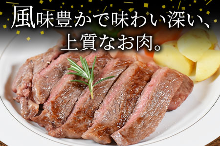 ＜宮崎牛ロースステーキ3枚冷蔵便＞(総量600g・3枚個別包装)和牛の大会連覇達成の宮崎牛！最高の牛肉をご家庭で！牛肉 BBQ特集 【B-0109-nk】【中村食肉】