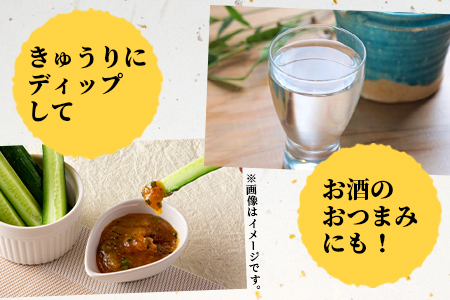 ＜秘伝レシピでつくる特製油みそ 約800g(約200g×4P)＞おにぎりやご飯のお供、きゅうりをディップしてお酒のおつまみに！【MI298-ad】【安藤ストアー】 約800g(約200g×4P)