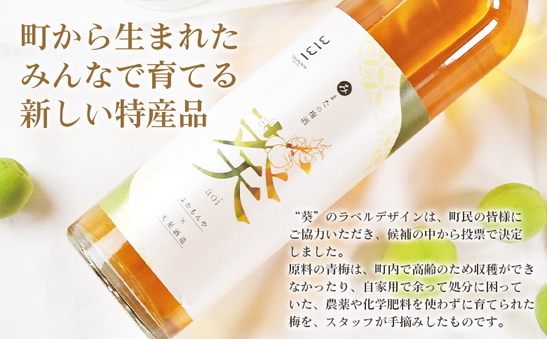 ＜みまたの梅酒 葵-aoi- 500ml×1本＞ アルコール お酒 13度 リキュール 果実酒【MI631-yk】【みまたんよかもん協同組合】