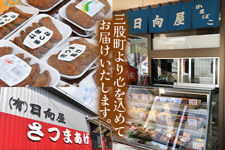 ＜大判さつま揚げ計20枚(4枚×5パック)＞おやつやお酒のおつまみ、おかずやお料理にも！【MI178-kb】【日向屋かまぼこ店】