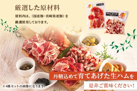 MI293-pl ＜生ハムバラエティー3種総量450g＞ BBQ特集 【株式会社プラス】