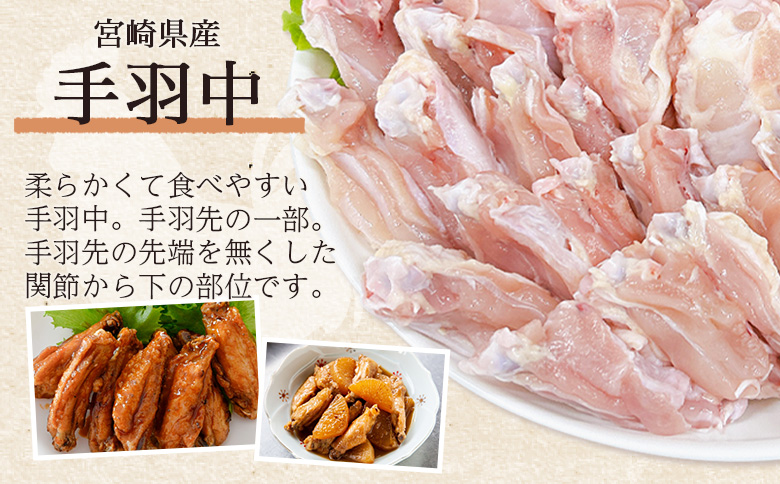 ＜宮崎県産若鶏焼肉セット 約4.2kg＞ モモ もも肉 ささみ せせり 手羽【MI445-tr】【TRINITY】