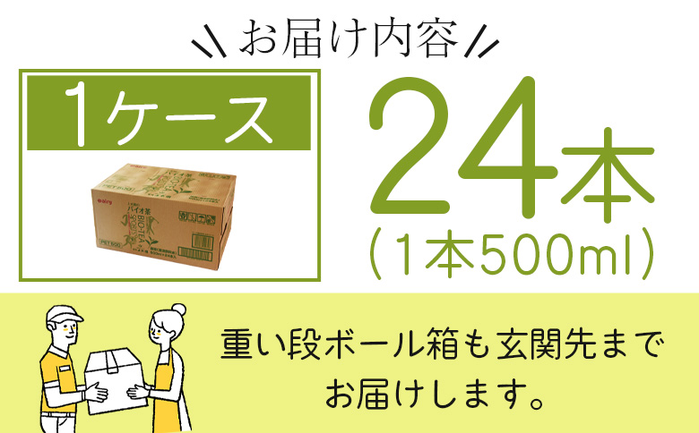 バイオ茶スポーツ お茶 緑茶 スポドリ スポーツ飲料 スポーツドリンク ペットボトル 24本 【宮崎上水園】 24本