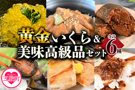 ＜黄金イクラと美味高級品セット＞(6種)黄金イクラやヤマメなどを詰め合せ！【B-0205-sk】【有限会社しゃくなげの森】