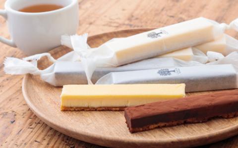 ふーちゃんの『生チョコバーとチーズバー 10本セット』 ケーキハウスくるみの里のお菓子・洋菓子10個セット 贈答にピッタリな化粧箱入りの焼き菓子 [チョコレート チーズケーキ] TF0335-P00010