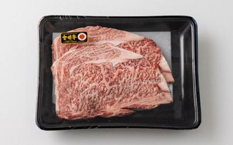 宮崎牛ロースステーキ 2枚(500g) TF0542-P00043