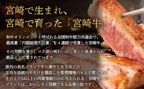 《内閣総理大臣賞受賞》宮崎牛網焼き用・焼肉用セット(2kg) 日本一おいしい黒毛和牛 [A5ランク A4等級 ブランド牛 国産牛 牛肉 お肉] TF0285-P00020