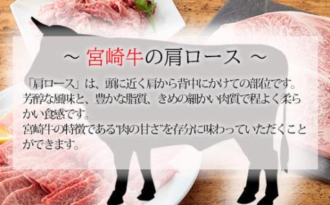 《A5・A4ランク》宮崎牛焼肉(肩ロース)約400g 内閣総理大臣賞受賞の黒毛和牛 [ブランド牛 牛肉] TF0572-P00012