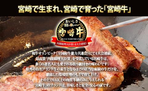 宮崎牛定期便[3ヶ月]ステーキ・焼肉 合計1200g 黒毛和牛のステーキや焼肉を3回に分けて発送！ 国産 ブランド牛 お肉 ステーキ 焼肉 50000円 5万円］ TF0684-P00020