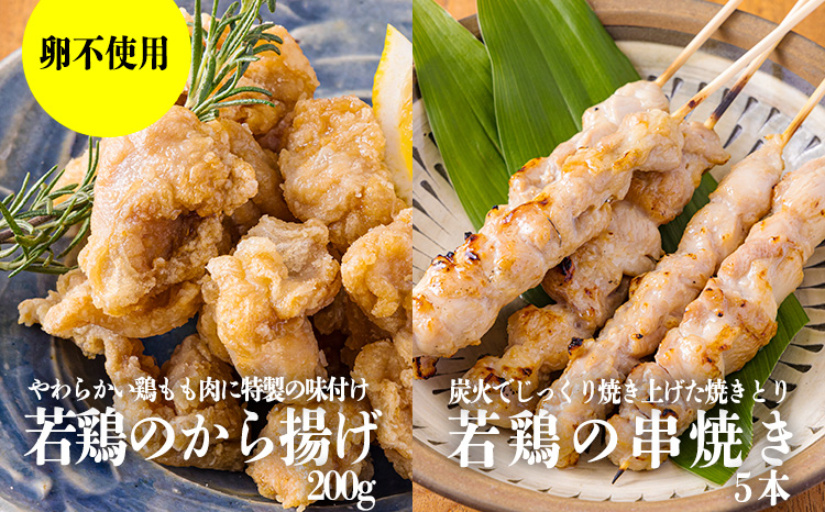 《4人前～5人前》能勢どんのパーティセット(冷蔵)[炭火焼き 串焼き 焼き鳥 焼鳥 やきとり から揚げ 唐揚げ からあげ 時短調理 簡単調理 九州産若鳥 お惣菜 レンチン クリスマス パーティ] TF0369-P00016