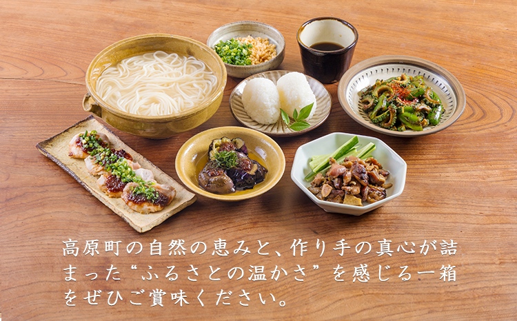 《ふるさとの高原の味》霧島の恵み! ごちそううどんセット[釜揚げうどん 万能味噌 ヒノヒカリ 鶏炭火焼 特産品詰合せ セット おかず おつまみ 贈り物 ギフト ワンストップオンライン 10000円以下] TF0858-P00008
