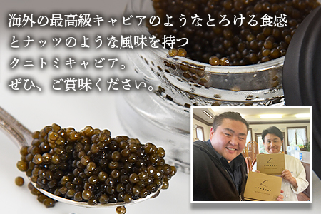 ★ANA限定★【贈答用】＜クニトミキャビア日本酒フレーバー10ｇ（10g×1）＞【 キャビア チョウザメ 魚介類 高級 プレゼント 世界三大珍味 送料無料 ANAオリジナル 】翌月末迄に順次出荷 贈答用【桐箱入り】