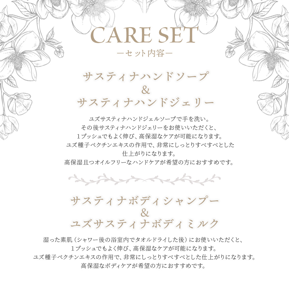 ハンドケア ボディケア＜ボディ＆ハンドケアセット 4種＞翌月末迄に順次出荷【肌に優しい サスティナブル 敏感肌 保湿 潤い 植物エキス 柚子果皮水 柚子精油 ORGANIC MOTHER HOUSE オーガニックマザーライフ 宮崎県 国富町】