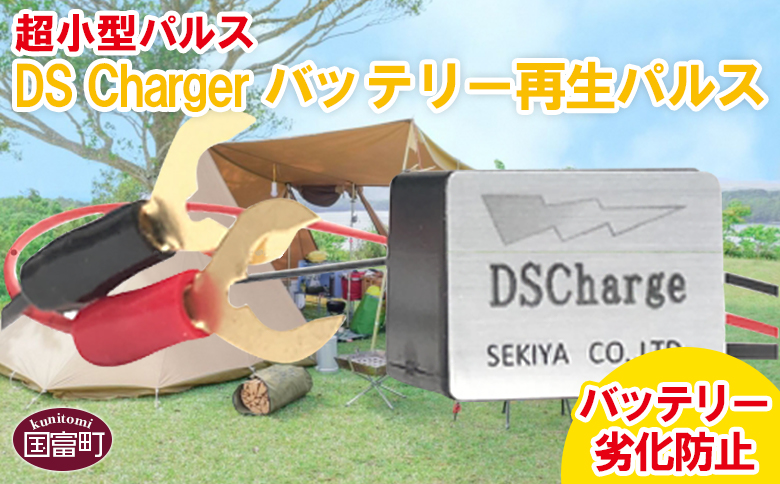 [超小型パルス DS Chargerバッテリー再生パルス]2か月以内に順次出荷[ 防災グッズ 自動車 バイク 資源保護 DSチャージャー バッテリー再利用 長寿命 株式会社関谷 送料無料 宮崎県 国富町 アウトドア用品 防災]