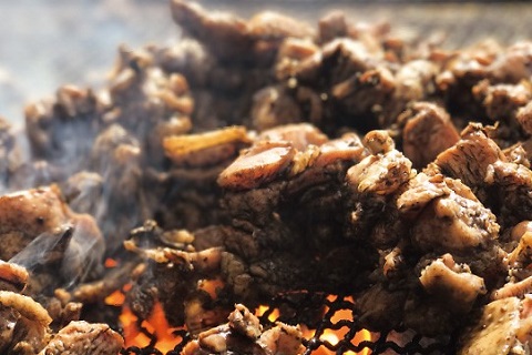 綾 地頭鶏 炭火焼 セット 90g×6袋 おつまみ 焼き鳥 地鶏