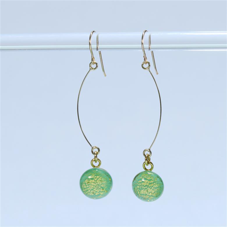 アクセサリー プチピアス（カラー：グリーン） グリーン