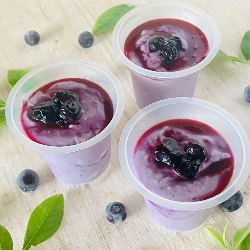 生チーズムース（綾ブルーベリー）白砂糖不使用♪