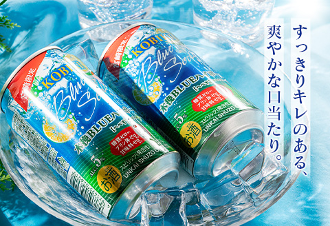 【雲海酒造】宮崎限定 木挽BLUE ハイボール へべす 350ml×48本（木挽ブルー） 48本