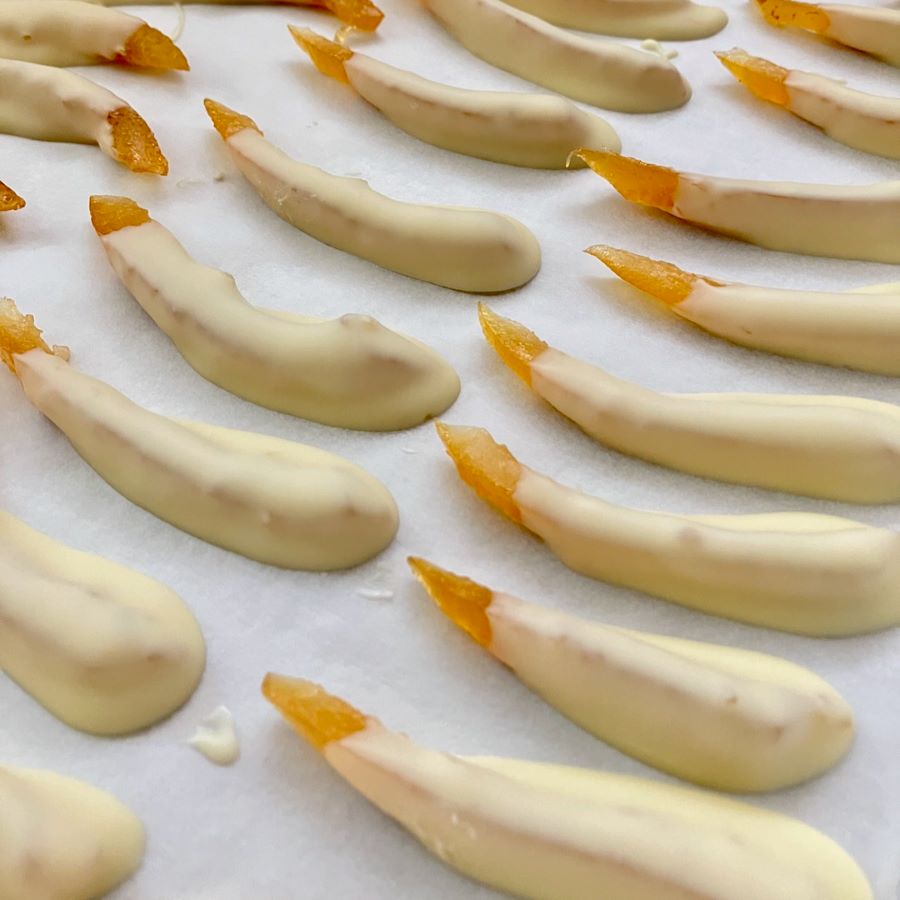 ピールチョコ（綾日向夏ホワイト）白砂糖不使用♪