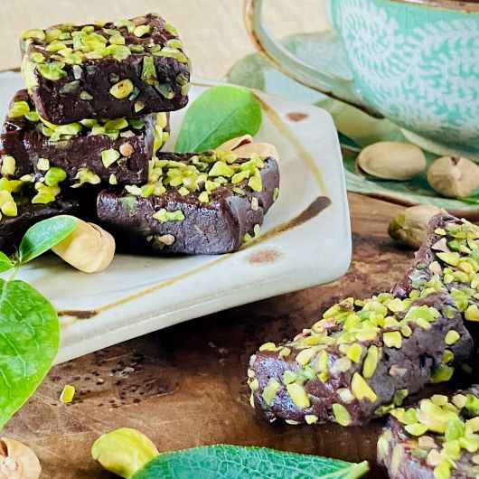 オリーブオイル生チョコ詰合わせ〈４個〉乳製品・白砂糖不使用