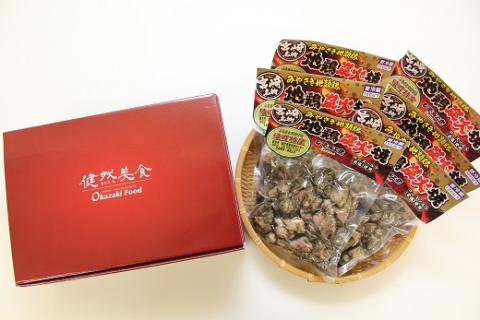 綾 地頭鶏 炭火焼 セット 90g×6袋 おつまみ 焼き鳥 地鶏