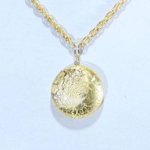 アクセサリー 金彩ペンダント（カラー：クリア） クリア