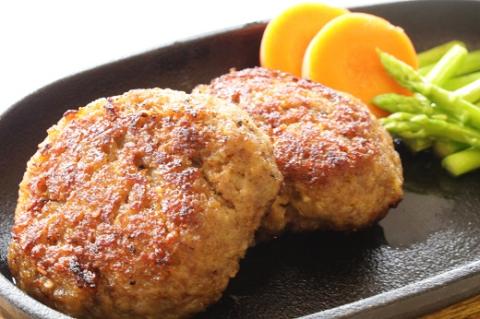 A4A5等級 黒毛和牛 綾牛・ぶどう豚ハンバーグ 120ｇ×10個 合い挽き ステーキ