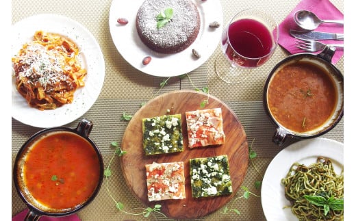 【クッチーナ・リナルド】手作りイタリアンディナーセットＡ