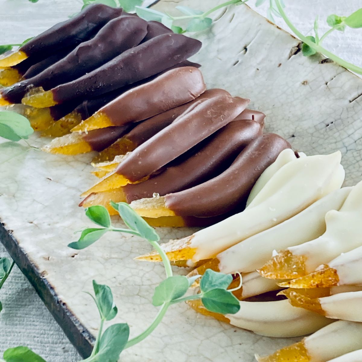 白砂糖不使用♪綾日向夏オレンジピールチョコセット〈３種類／３袋〉（0021-055）