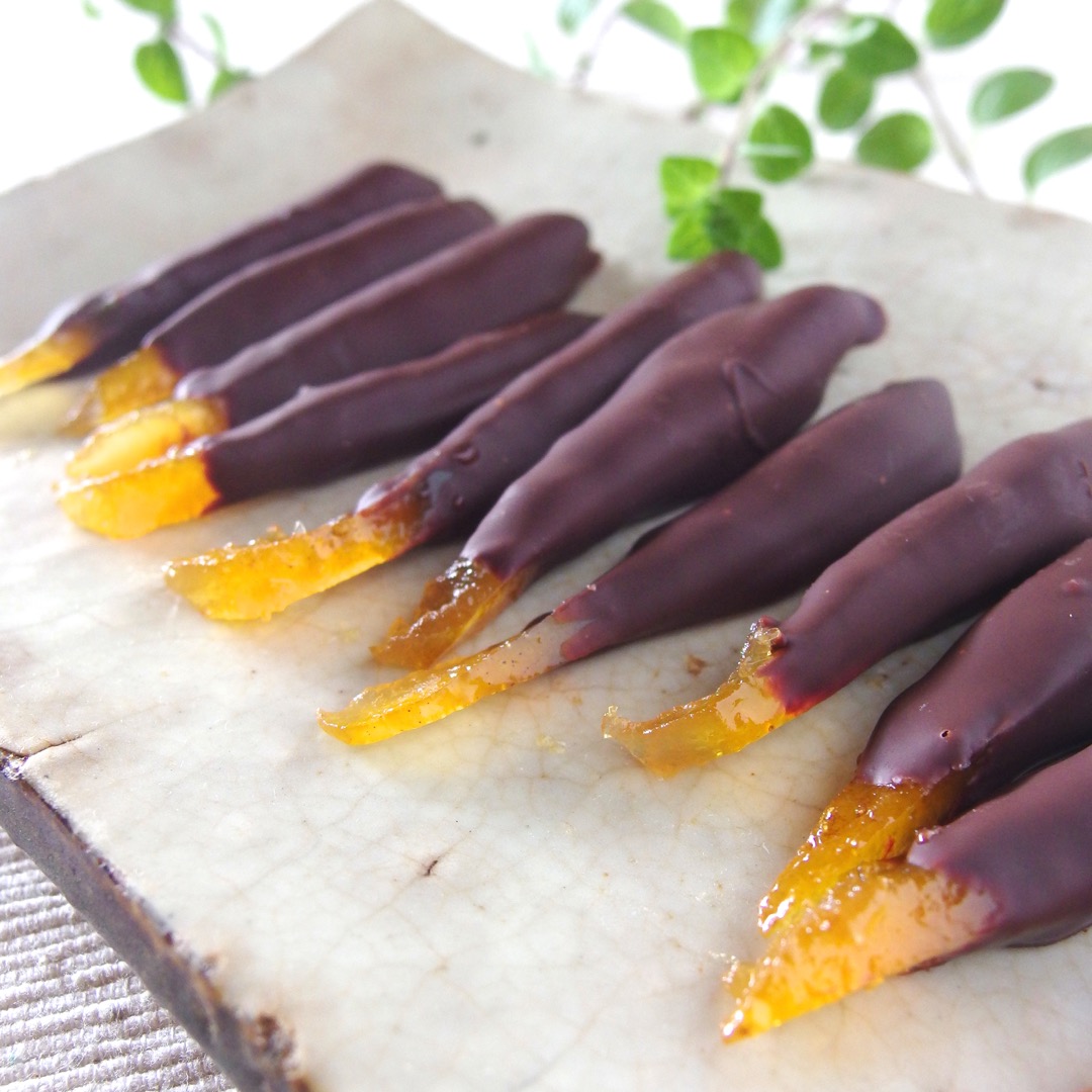 ピールチョコ（綾日向夏ビター）白砂糖不使用♪