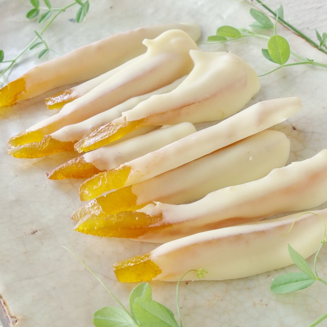 ピールチョコ（綾日向夏ホワイト）白砂糖不使用♪