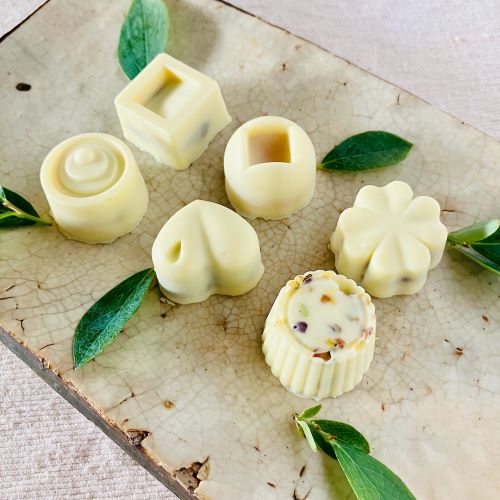 ミニホワイトチョコ詰合わせ〈６個〉白砂糖不使用〈６個〉白砂糖不使用