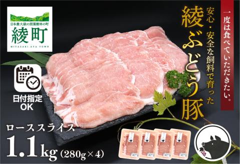 綾ぶどう豚のロースしゃぶしゃぶお試しセット