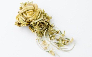 シルクのコサージュ（大）