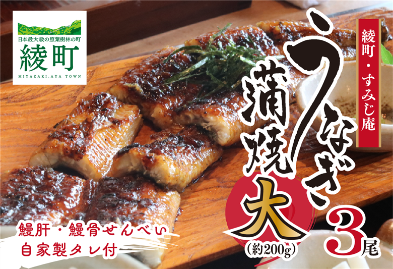 うなぎ蒲焼（大）３尾（0065-011）