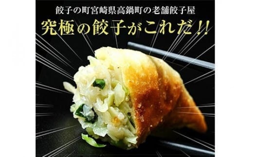 【宮崎空港で大人気!】＜馬渡のもっちり 餃子 80個＞2～3週間以内に順次出荷 餃子の馬渡 ぎょうざ 牛肉 豚肉 宮崎餃子 特産品