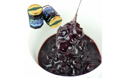 ＜ソフトクリーム屋さんの自家製ブルーベリージャム250g×3＞2か月以内に順次出荷 ジャム 3個