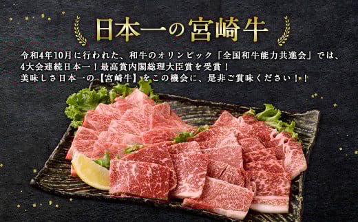 ＜宮崎牛 焼肉 2種 (赤身霜降り)＞2026年2月上旬より順次出荷 計約900g 肩ロース ウデorモモ 新生活応援 卒業祝い 就職祝い 入学 卒業 お花見 引越し