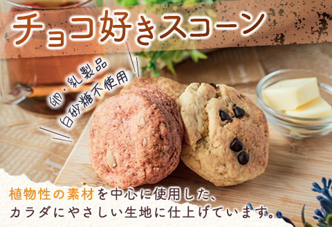 「ピラ☆キラ」のチョコ好きスコーン 8個＆「パパイア王子」のパパイア果実茶 詰合せ【B433】