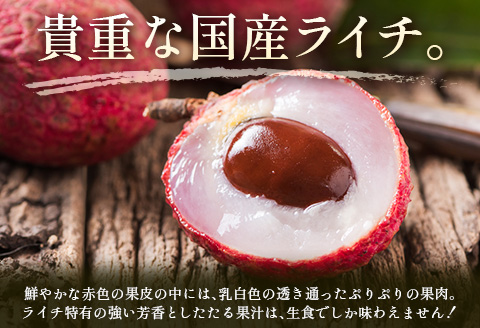 ＜数量限定＞清緑香園の摘みたて「生ライチ」Lサイズ 12個 国産 宮崎県産 先行予約 ※2026年6月中旬～【C235-26】