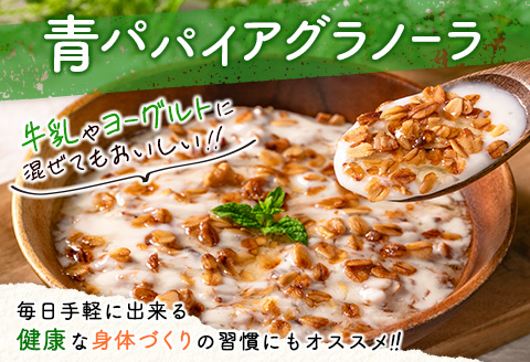 ［お試し］青パパイアグラノーラ（100g×1袋）ポスト投函【P10】