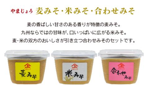 「100年以上の歴史」徳山みそ・しょうゆ醸造場［味噌・醤油］計5個セット